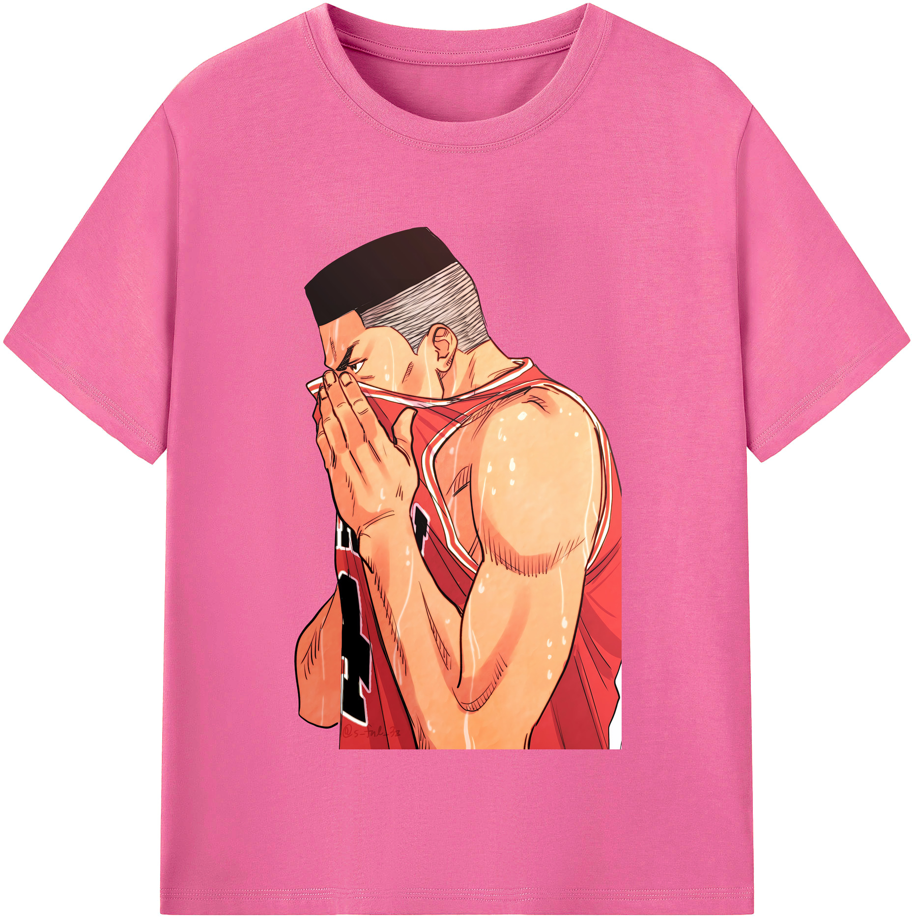 （画像用） SLAM DUNK／スラムダンク レディースカジュアルプリントTシャツ（綿100％）